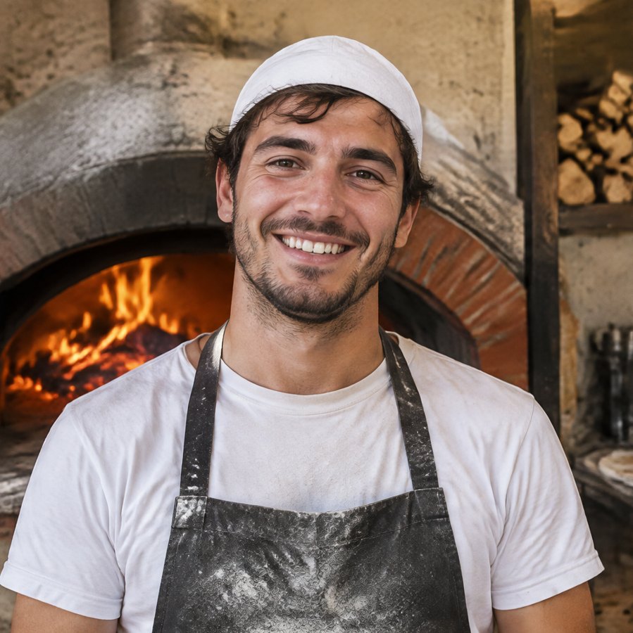 Giuseppe, pizzaiolo a Napoli